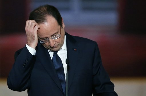 Frankreichs Präsident François Hollande Foto: EPA
