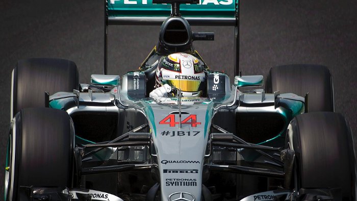 Hamilton holt die Pole-Position