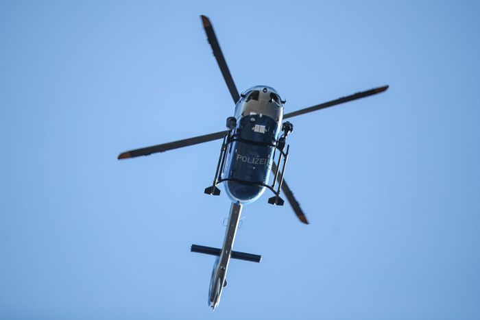 Hubschrauber über Schömberg: Polizei findet vermisste Person