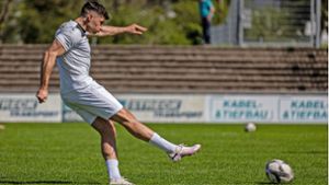 Nico Tadic feierte am Samstag in Offenburg sein Oberliga-Comeback. Foto: Eibner-Pressefoto
