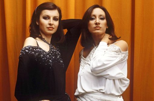 Mayte Mateos und María Mendiola (rechts) im Jahr 1983 Foto: imago/Gueffroy
