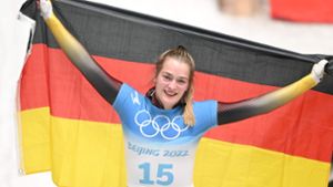 Hannah Neise holt als erste Deutsche Gold im Skeleton