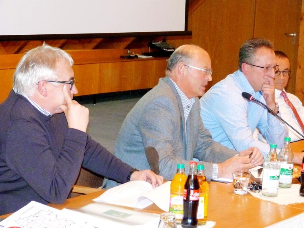 Keine Unbekannten: Hubert Gfrörer, Hans-Jörg Fischer und Claus Bechlars (von links) haben sich mit ihrem Firmenzusammenschluss BauLog Stuttgart 21 einen Namen gemacht.