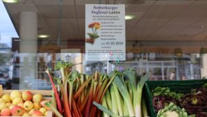 Der Rottenburger Regionalladen schließt Ende Mai. Foto: Nowotny
