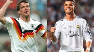 Von Lothar Matthäus bis Cristiano Ronaldo