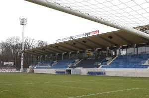 Das Gazi-Stadion auf der Waldau in Stuttgart-Degerloch ist nach der Umbauphase wieder in Betrieb. Wir haben die Bilder. Foto: Pressefoto Baumann