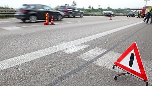 Schwerer Unfall auf Autobahn 81