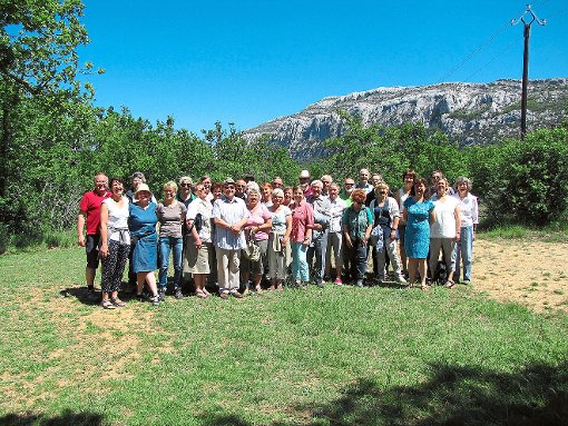 Viel gesehen hat die Reisegruppe aus Alpirsbach in der Provence.  Foto: Kirchengemeinde Foto: Schwarzwälder-Bote