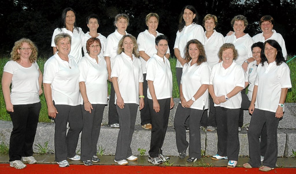 Die Abteilung Damengymnastik des FC Grosselfingen. Foto: Ullrich Foto: Schwarzwälder-Bote