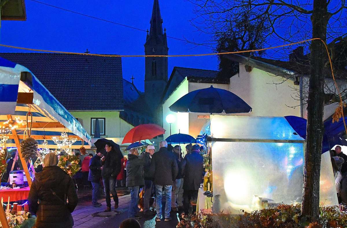 Der Altoberndorfer Weihnachtsmarkt kehrt nach drei Jahren wieder zurück. Foto: Wagner