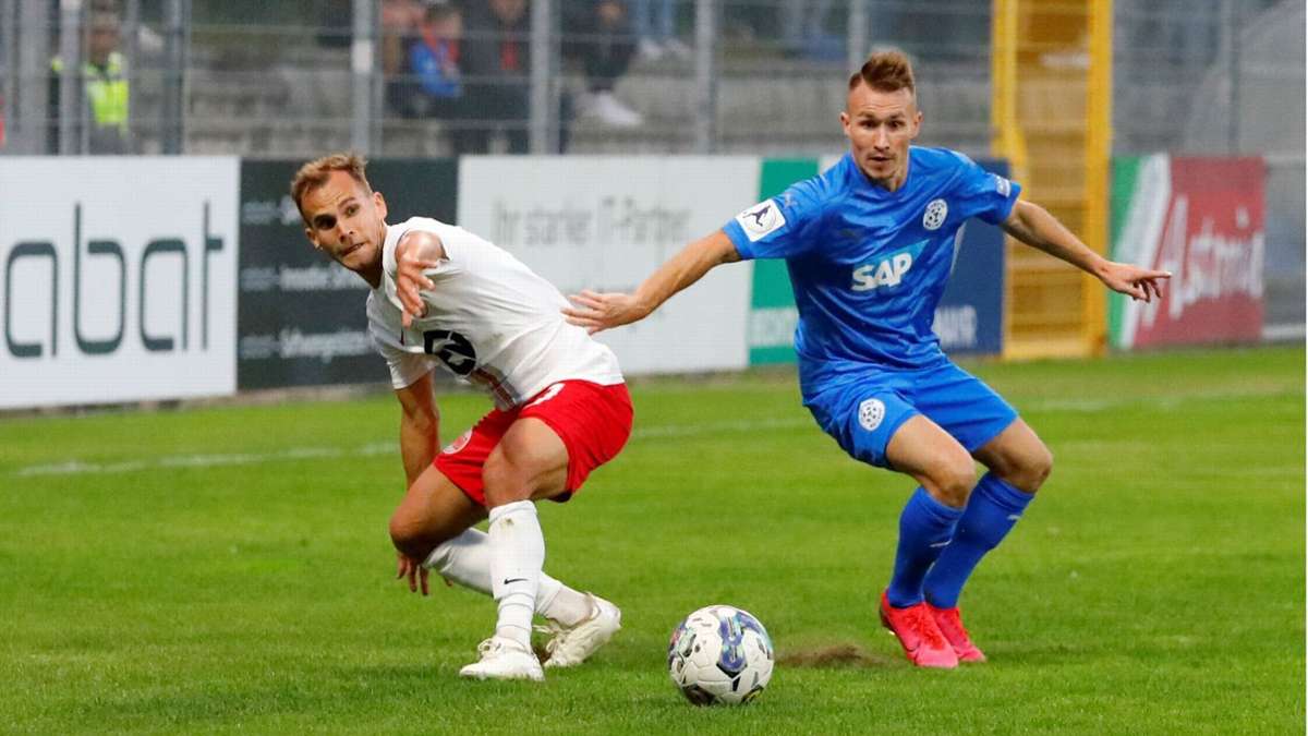 Stuttgarter Kickers gegen FC-Astoria Walldorf: Malte Moos: „Hier ist kein so Riesendruck auf dem Kessel“