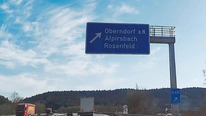 A 81-Anschlussstelle bei Oberndorf ab 29. November gesperrt