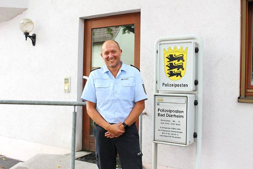 Polizeihauptkommissar Jörg Gleichauf ist der stellvertretende Leiter des Bad Dürrheimer Polizeipostens. Foto: Strohmeier
