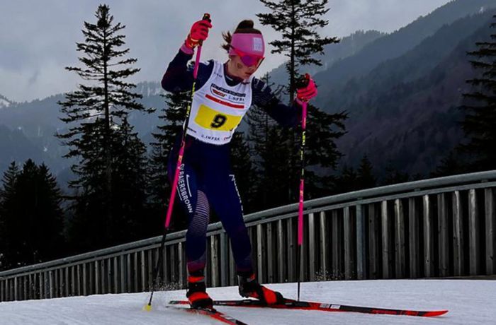 Biathlon Nachwuchs: Nina Finkbeiner läuft dreimal unter die Top fünf