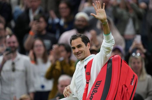 Tschüss, das war’s: Tennis-Legende Roger Federer beendet an diesem Wochenende seine einzigartige Karriere. Foto: imago/Paul Zimmer