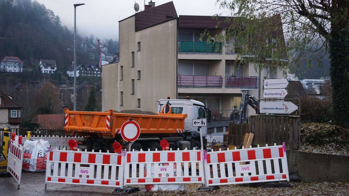 Verkehr in Bad Liebenzell: Hugo-Mäulen-Straße ist noch immer gesperrt
