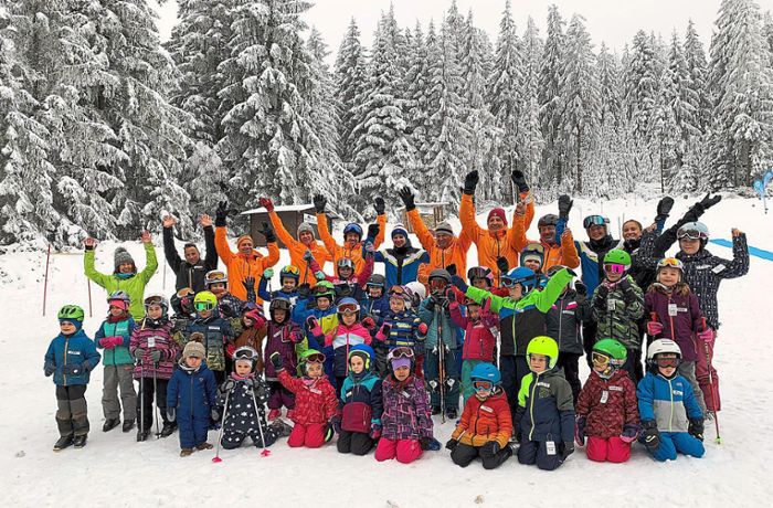 Erster Kurs der Saison: Skikurs des VfL Nagold in Kaltenbronn