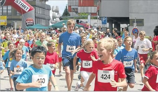 Beim Stadtfestlauf werden wieder viele große und kleine Läufer erwartet.  Foto: Kienzler