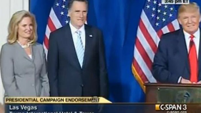 Trump entdeckt Seelenverwandtschaft zu Romney