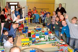 Eine ganze Stadt entsteht bei den Lego-Tagen in Trichtingen. Foto: Wagner Foto: Schwarzwälder Bote