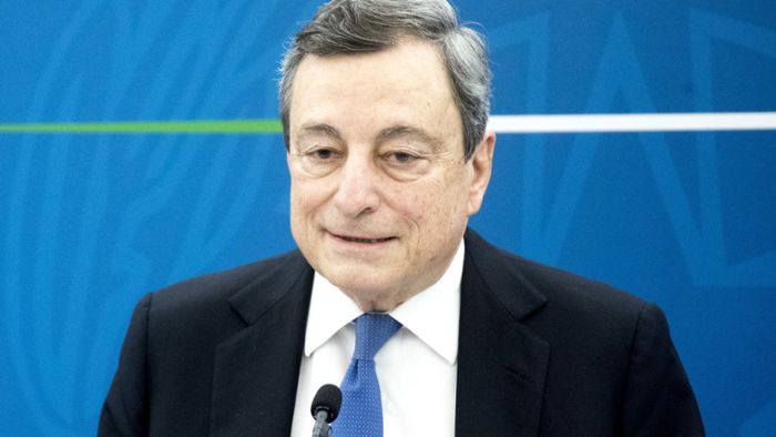 Rücktritt von Ministerpräsident Mario Draghi angenommen