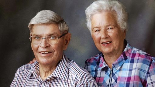 Seit 65 Jahren miteinander verheiratet: Karl-Heinz und Marion Luippold aus Tailfingen Foto: Schweizer