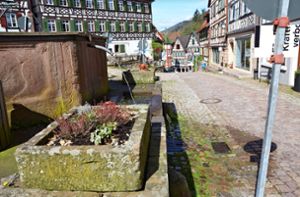 140 Blumenkästen gibt es in Schiltach. Foto: Fritsche