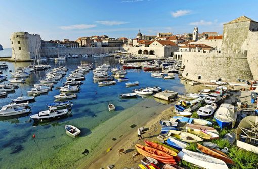Das malerische Dubrovnik: Ausgerechnet Kroatiens populärstes Touristenziel im Süden Dalmatiens wurde im vergangenen Jahr von der Coronakrise besonders hart getroffen. Foto: Imago/John-Patrick Morarescu