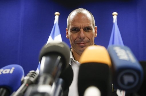 Griechenlands Finanzminister Gianis Varoufakis Foto: EPA