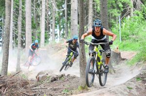 Auf dem Schellenberg-Trail in Bräunlingen kommen ambitionierte Mountainbiker voll auf ihre Kosten. Foto: Roland Sigwart