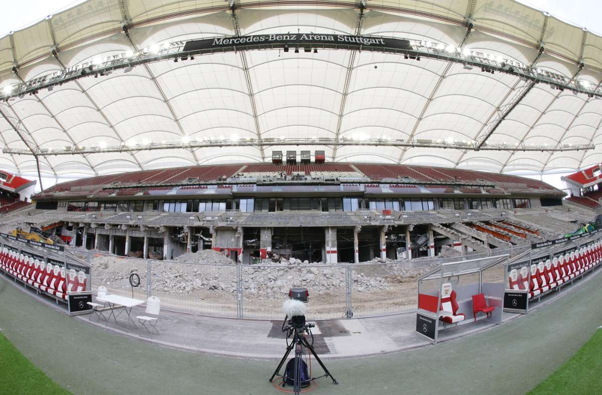 In den Umbau des Stadions setzt der VfB große Hoffnungen. Foto: Pressefoto Baumann/Hansjürgen Britsch