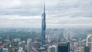 Zweithöchstes Gebäude der Welt fast fertiggestellt
