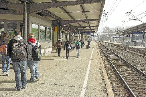 Ab 2020 soll es von Donaueschingen stündlich nach Freiburg gehen. Für die Breisgau-S-Bahn wachsen die Bahnsteige dann auf 140 Meter Länge. Foto: Filipp