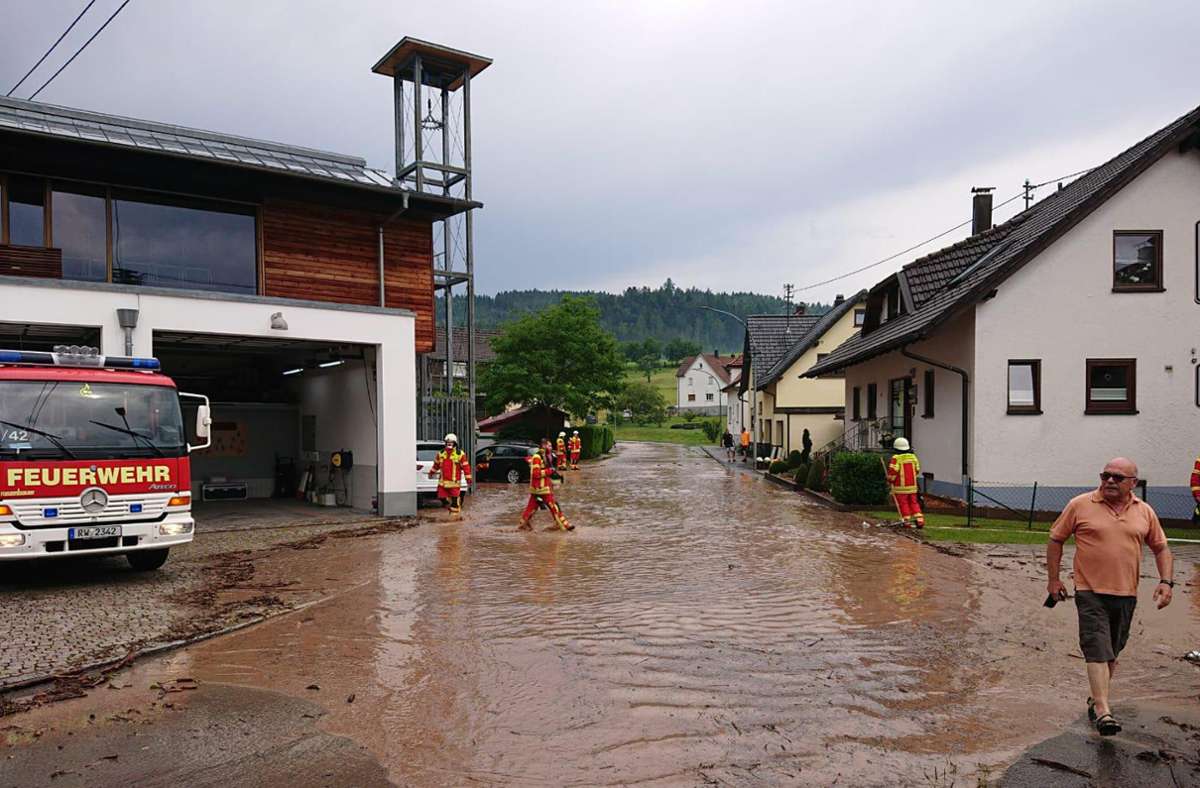 Hochwasserschutz: Göllsdorf sieht dringenden Handlungsbedarf - Rottweil &  Umgebung - Schwarzwälder Bote