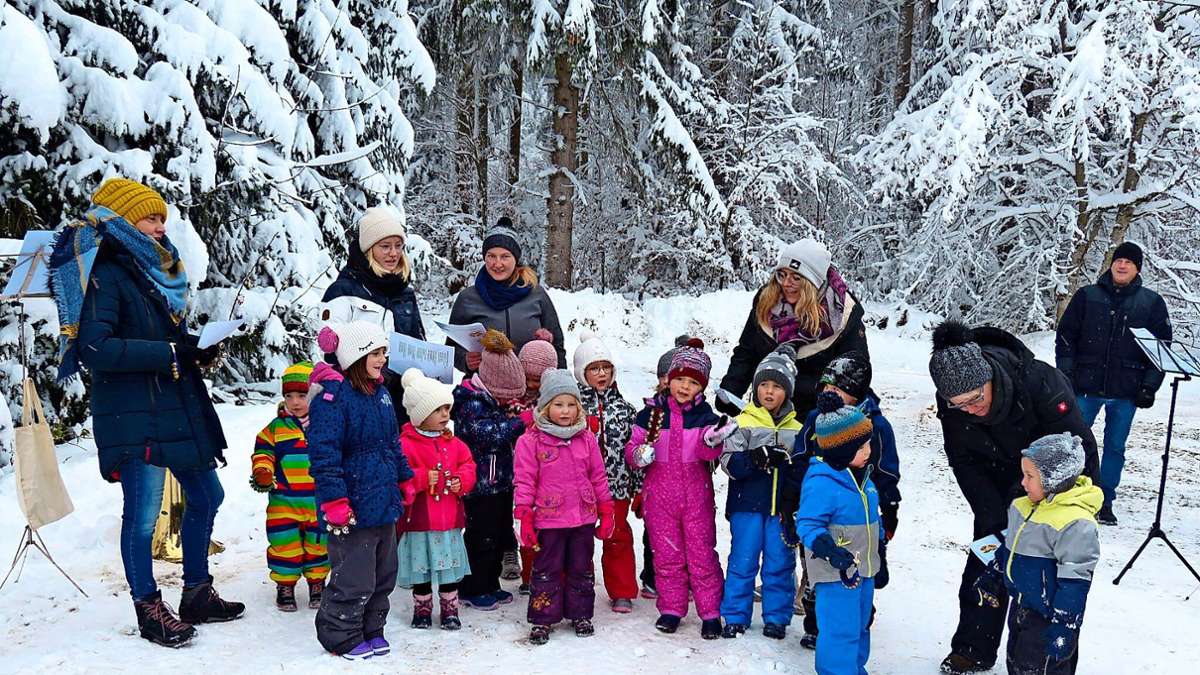 Weihnachts-Wanderweg in Obernheim: Der vierte ist eröffnet – und doch vorerst gesperrt