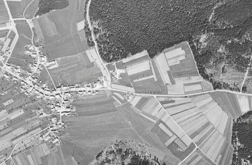 So sah der Egarten in Unterhaugstett 1968 aus. Foto: Landesarchiv/StAL/EL68IX-2559