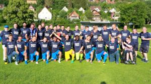 Die Meistermannschaft des VfL Nagold. Foto: Kraushaar