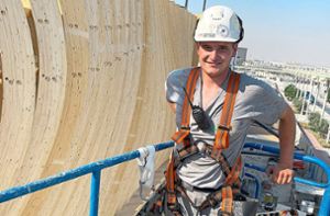 Philipp Schaible arbeitete für einen Monat in Dubai. Foto: Schaible