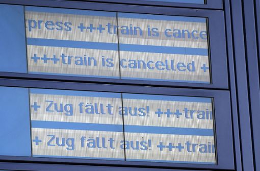 Die Bahnstrecke zwischen Memmingen und Lindau vorerst gesperrt Foto: dpa/Maurizio Gambarini