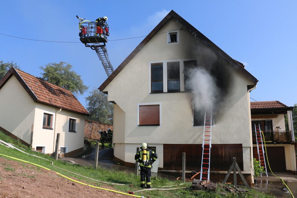 Freudenstadt: Brand macht Haus in Frutenhof unbewohnbar