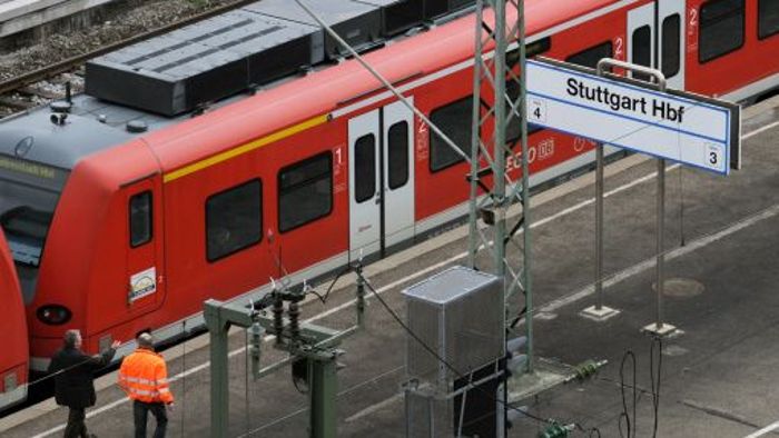 Stellwerkstörung am Stuttgarter Hauptbahnhof
