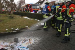 Zwei Töpfe mit Essen gerieten in Brand. Foto: Hertle