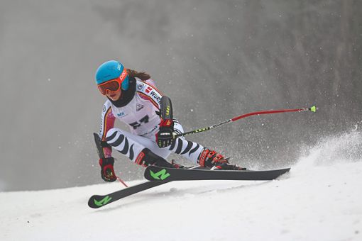 Überraschte im Slalom am Oberen Ahornbühl: Luisa Seifritz. Im Riesenslalom reichte es zu Rang elf.  Foto: Junkel Foto: Schwarzwälder Bote