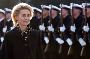 Die neue Bundesverteidigungsministerin, Ursula von der Leyen (CDU) Foto: dpa