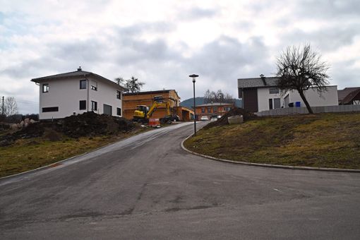 Begehrt sind die Bauplätze im Schörzinger Gebiet Lehenbrunnen-Erweiterung. Foto: Visel Foto: Schwarzwälder Bote
