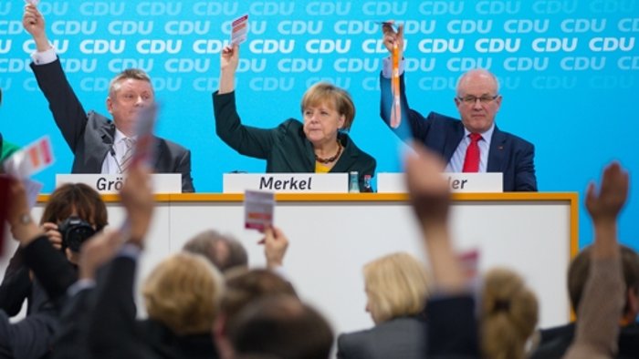 Merkels Machtmaschine