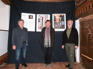 Dekan Ulrich Vallon, Michael Grüber und Michael Widmann blicken auf eine gelungene Ausstellung zurück (von links).Foto: Beyer Foto: Schwarzwälder Bote