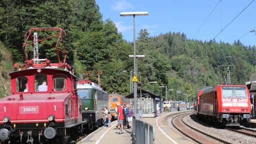 Wie bei den  Schwarzwaldbahn-Tagen im Jahr 2018 soll es auch heuer eine Lok-Parade geben. Foto: Hans-Jürgen Kommert