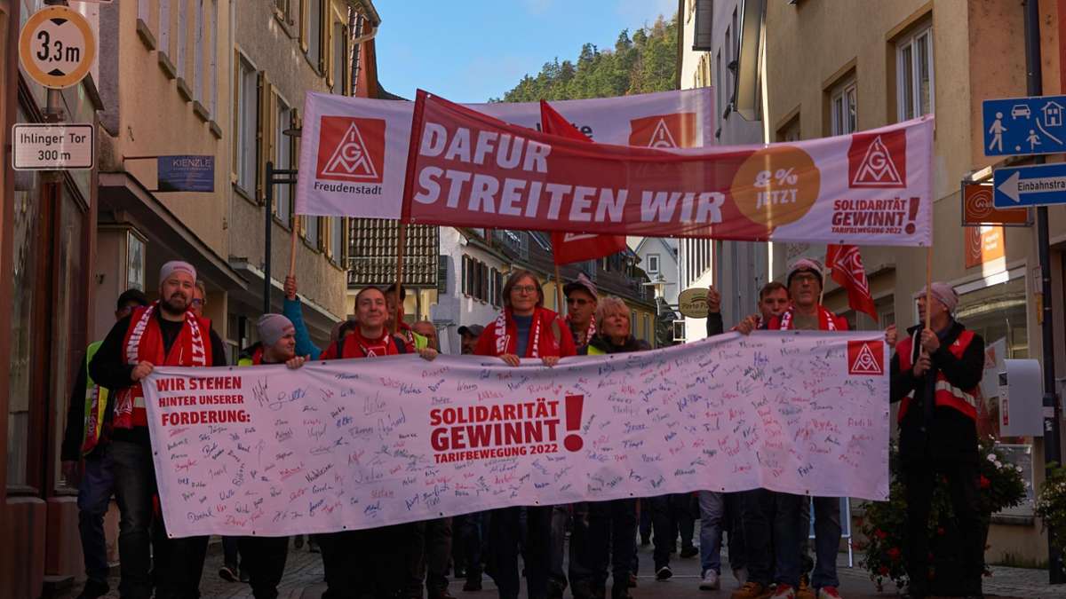 Legt IG Metall Firmen in der ganzen Region lahm?