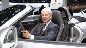 Porsche setzt weiter auf Matthias Müller